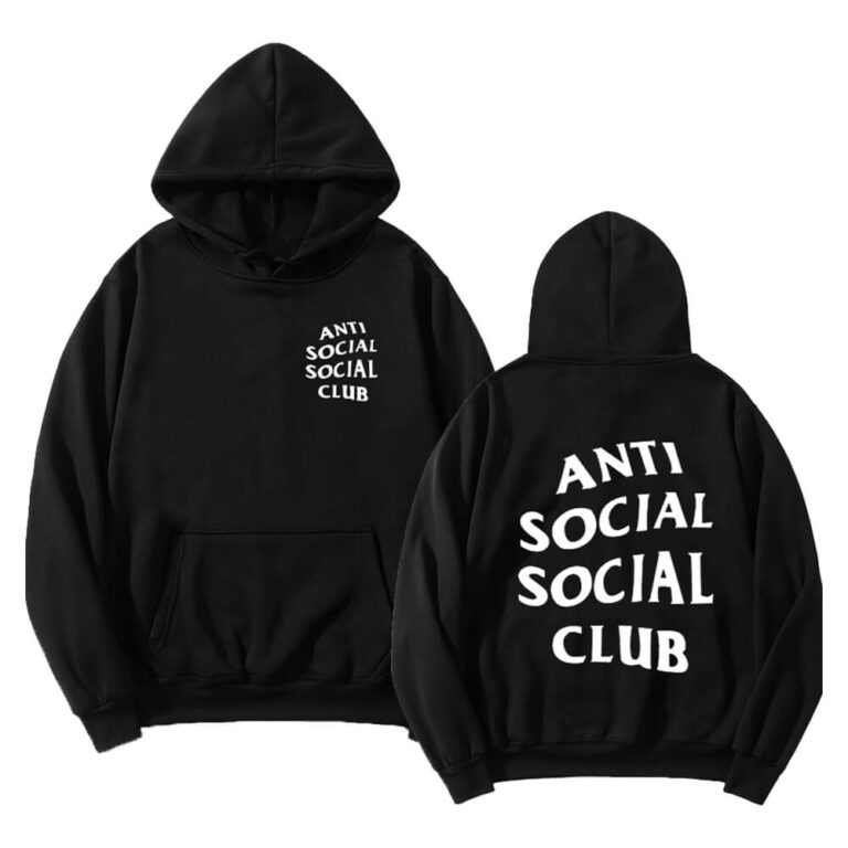 Look Great in Anti Social Club Hoodie