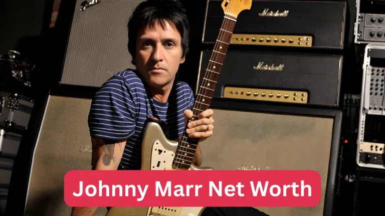 Johnny Marr Net Worth